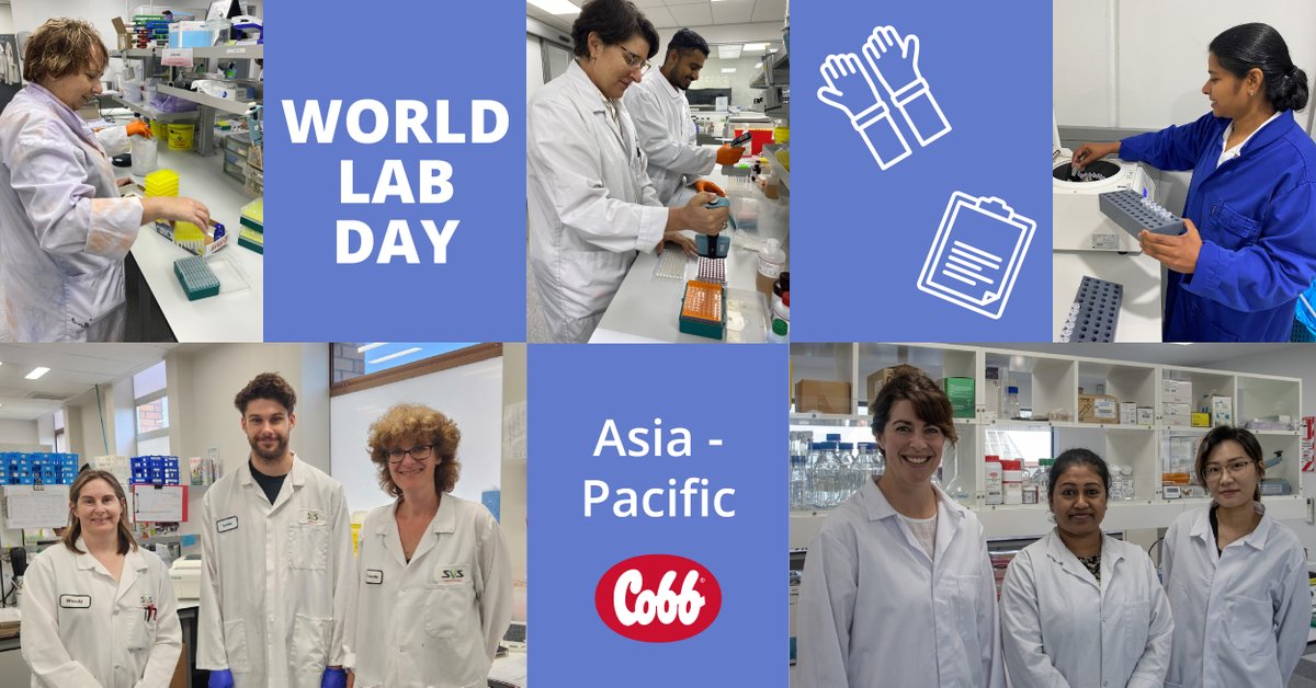 We want to give a big thank you to all of our team members at our laboratory facilities across the globe on #WorldLabDay! 🌎🥼🔬