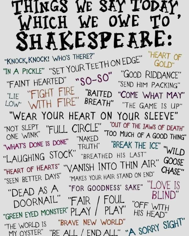 Happy National Shakespeare Day! 💭