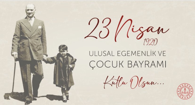 23 Nisan Ulusal Egemenlik ve Çocuk Bayramı Kutlu Olsun 🇹🇷

<a href="/valisalihayhan/">Salih AYHAN</a> 
<a href="/NKapanoglu/">Nuri Kapanoglu</a> 
<a href="/siverekmem63/">Siverek İlçe MEM</a> 
<a href="/UrfaValiligi/">T.C. ŞANLIURFA VALİLİĞİ</a>