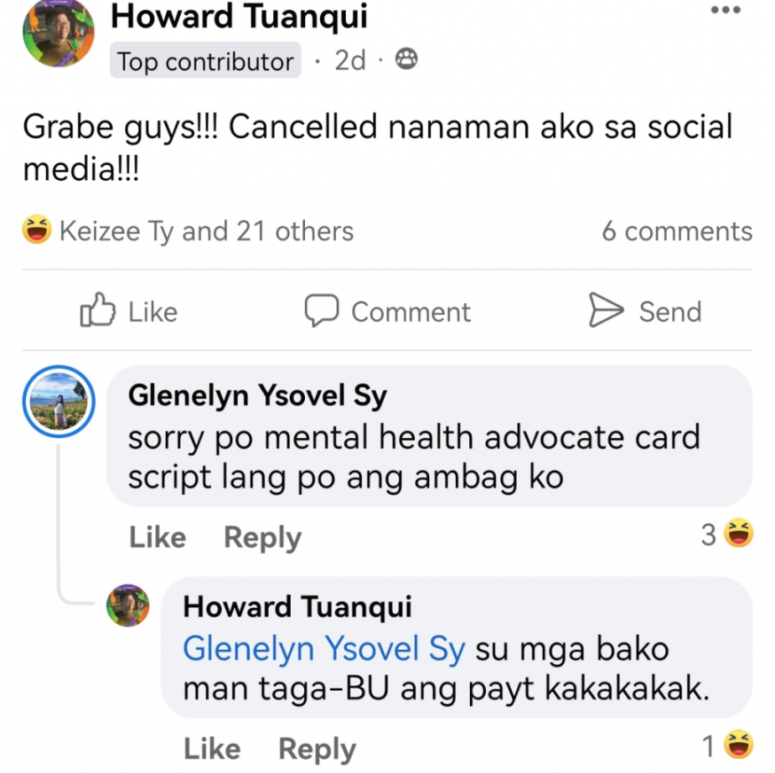 iskofeels's tweet photo. Problematic is an understatement. Imagine your own ka-slate is sinusuka na kayo on being so toxic. 🥳 https://t.co/5kIQ7FNms0