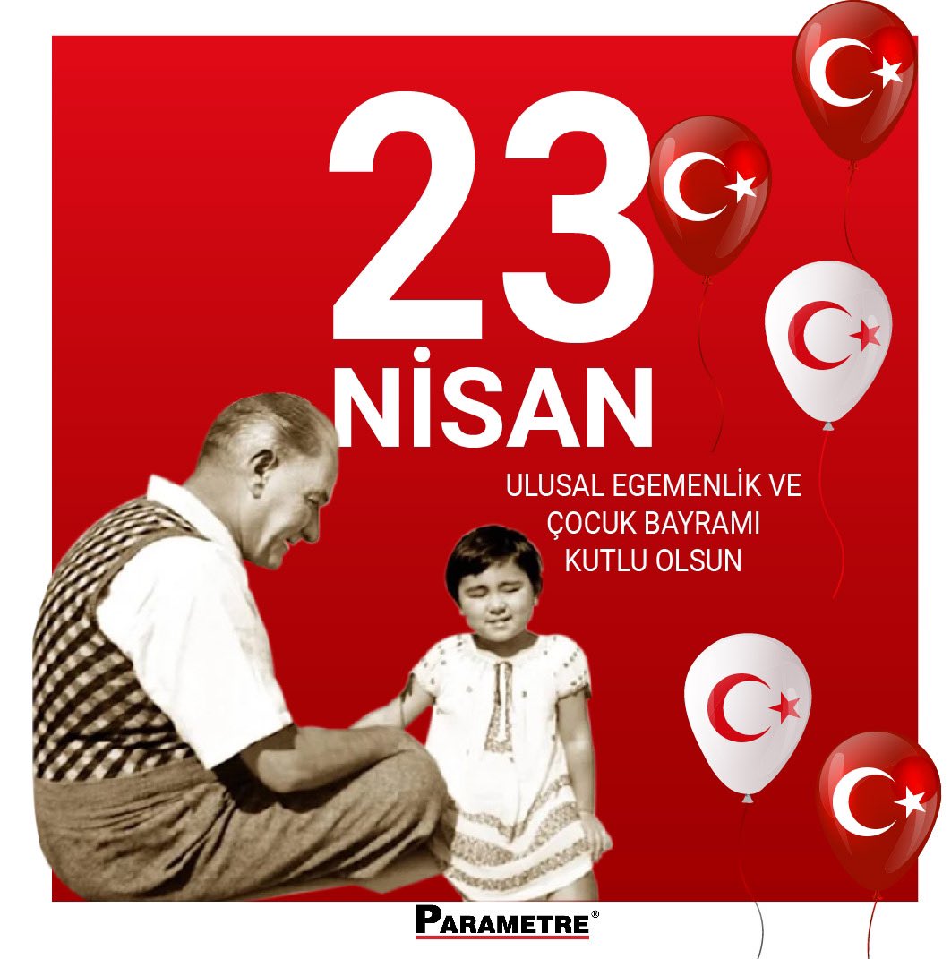 23 Nisan Ulusal Egemenlik ve Çocuk Bayramımız kutlu olsun!