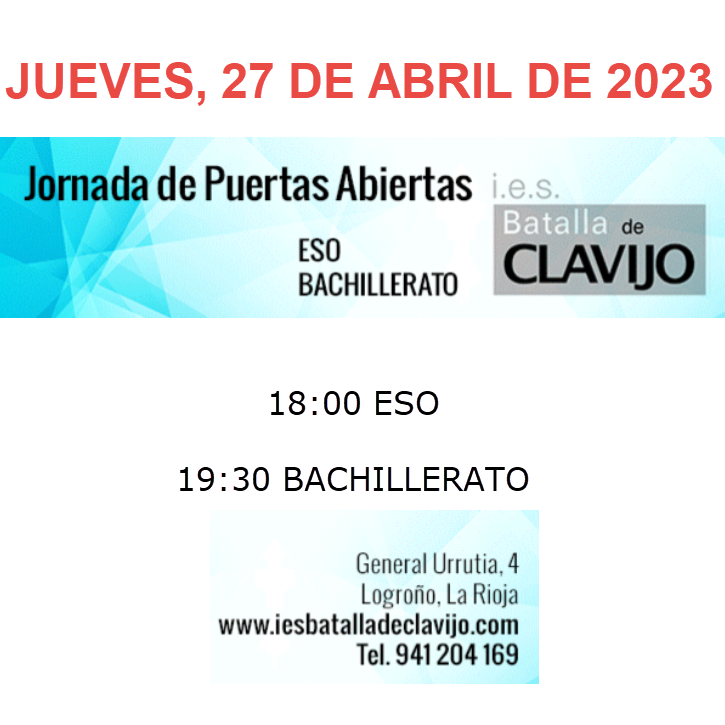 IESBatalladeClavijo (@iesbclavijo) on Twitter photo 