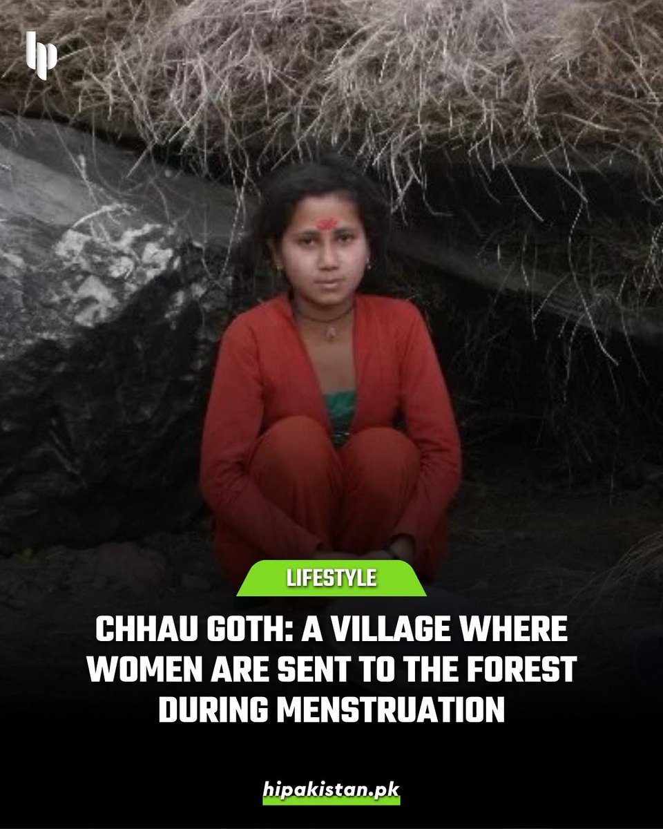 hipakistanpk's tweet photo. There are certain communities and cultures around the world where women are sent to the forest or isolated huts during menstruation.
#chhaugoth #mensturation #mensturationmatters #periodstories #periodstruggles #hipakistan https://t.co/jQl8YrYSq8