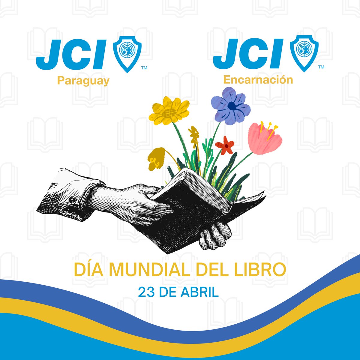 JCIEncarnacion's tweet photo. 23 de abril: Día Mundial del Libro

Los libros son nuestros aliados para difundir educación, cultura y entretenimiento. Son una poderosa herramienta de comunicación y conocimiento.

• Leer es soñar con los ojos abiertos • 📖 📚 https://t.co/fNQqEAV2BG