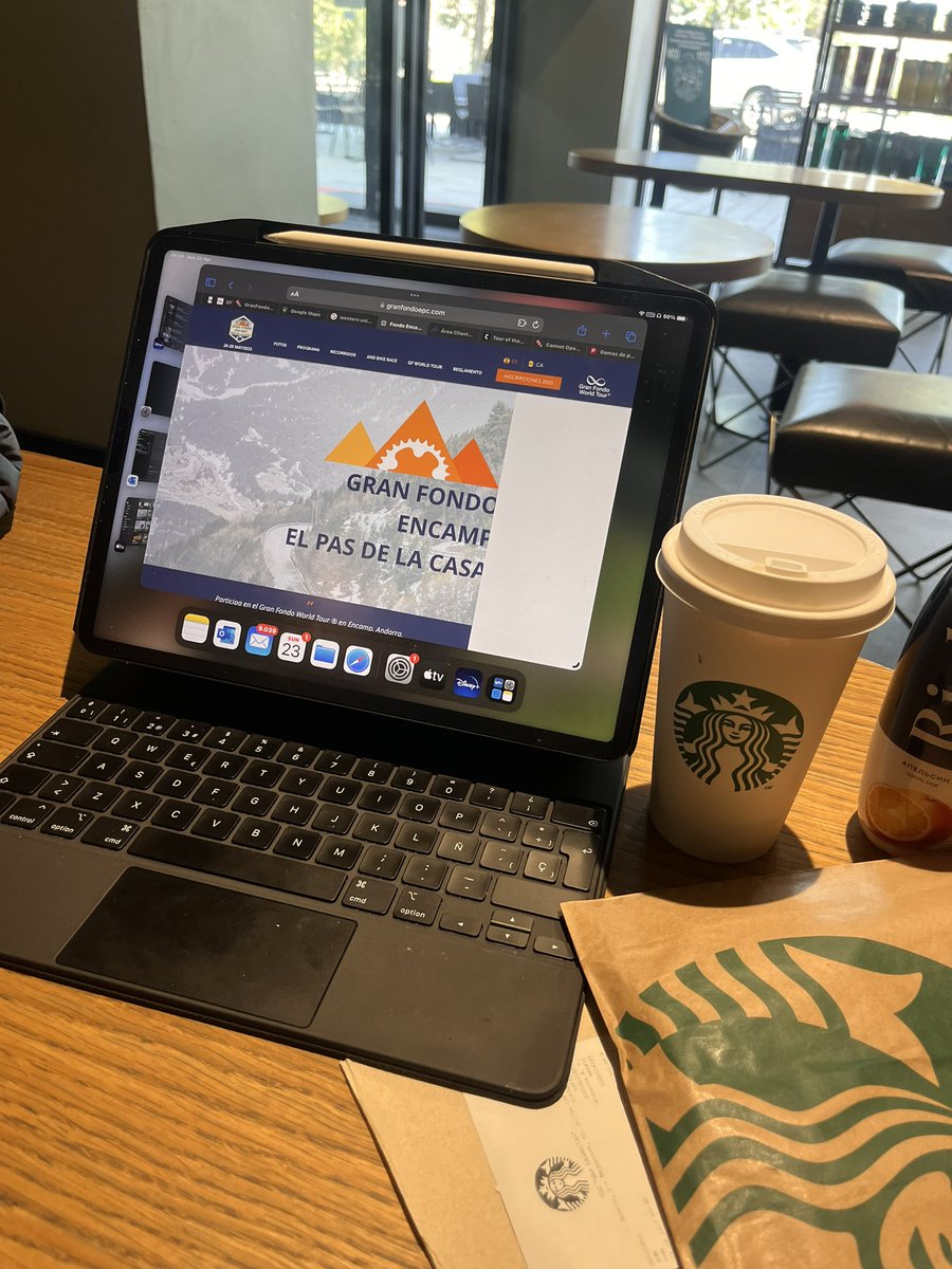 hora d’actualitzar temes de la <a href="/granfondoepc/">granfondoepc</a> @andorrabikerace de la ma dels col.laboradors <a href="/Starbucks/">Starbucks</a> #andorra 

parada 🇦🇩 a <a href="/ComuEncamp/">Comú Encamp</a> del <a href="/granfondoworld/">granfondoworldtour</a> <a href="/andorraworld_ad/">AndorraWorld - Andorra Turisme</a> #granfondo #sporteventmanagement   
#granfondo #wearegranfondo #roadbike #cycling #roadcycling