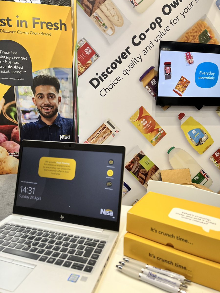 It’s that time of year again, #NCS2023 set up Sunday! Fascinating to see all the show stands come together, especially ours after months of planning &amp; lots of hard work. #Thanks as always to all involved! #Teamwork