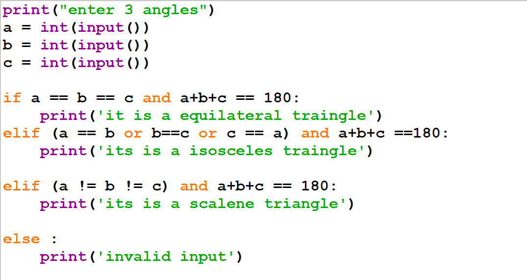codewdpy's tweet photo. DAY 7,  So I decided to start the 100 days of coding challenge. Today is my third day, I was able to come out with this code.    #100daysofcoding #100daysofcodechallenge #100daysofcodepython #DAY7 #23rdApril https://t.co/0eNvmIalhl