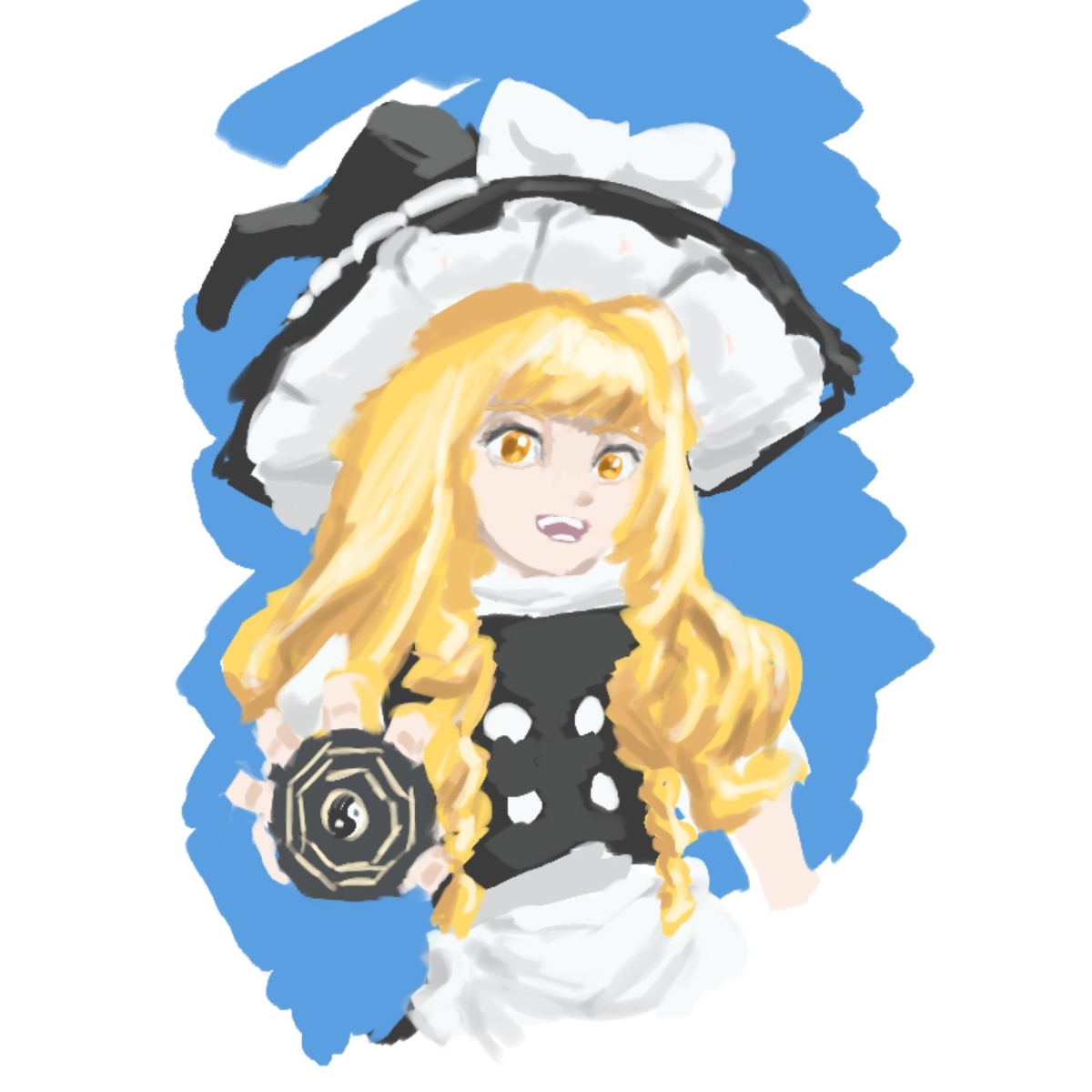 ace_itsu's tweet photo. master spark ? #霧雨魔理沙 #東方 #女の子 #イラスト #創作 #オリジナル https://t.co/M1CHGVqFnX https://t.co/9KKPL1FloS