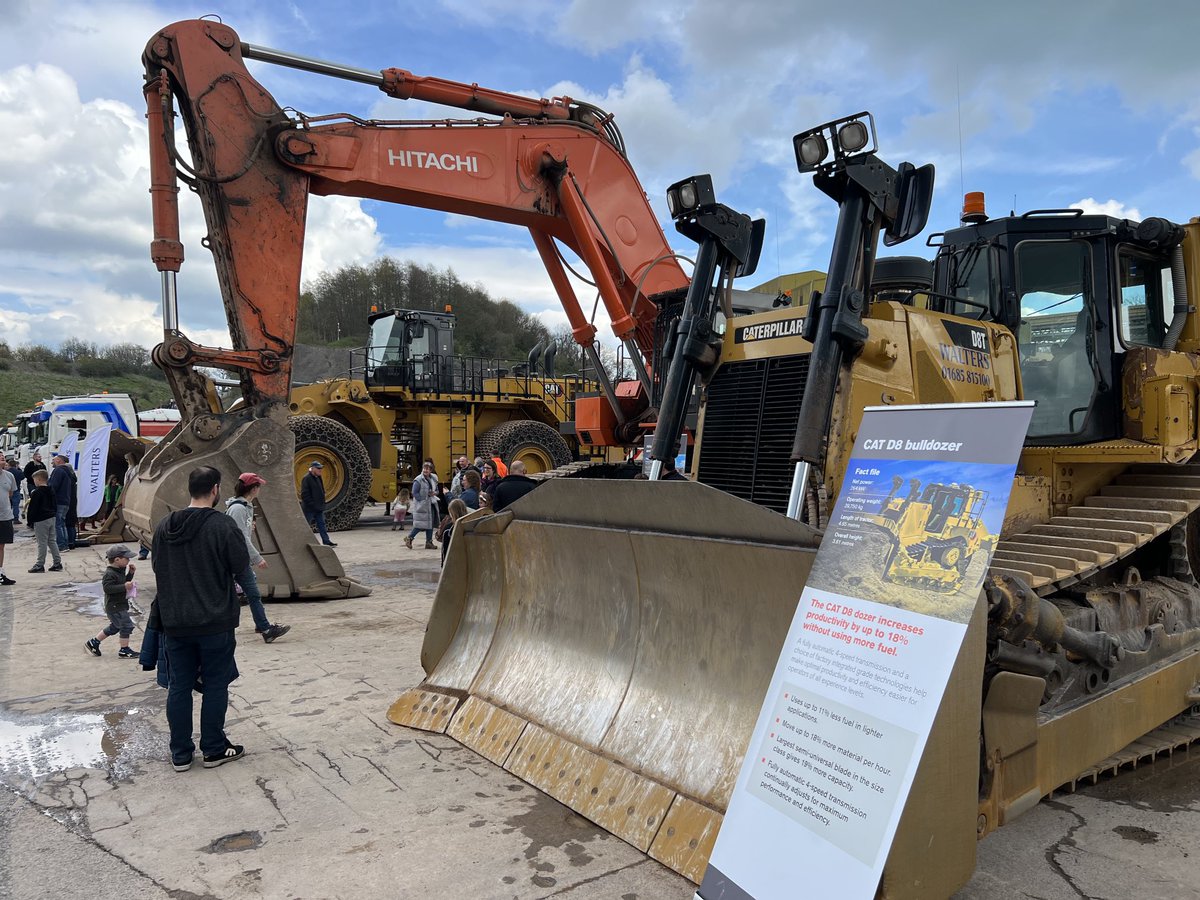 TheWaltersGroup's tweet photo. Great to support @Hanson_UK #WhatleyQuarry #OpenDay #waltersway https://t.co/6MclUGFiCc
