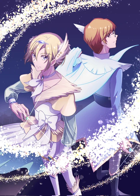 #ハグプリ5thアンソロ美唯さんのアンソロジーに寄稿させて頂いたキュアアンフィニとキュア正人です!本日はイベント本当にお疲れ様でした! 