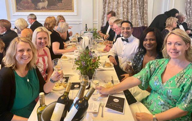 So pleased to join <a href="/CliveEwell/">Clive Woodbridge</a> for another great Mayor’s Ball at <a href="/RoyalAutomobile/">Royal Automobile Club</a> Woodcote Park. Thank you for a fabulous evening. Hoping lots of funds were raised for the Mayor’s charities. 👏🏼 #Epsom