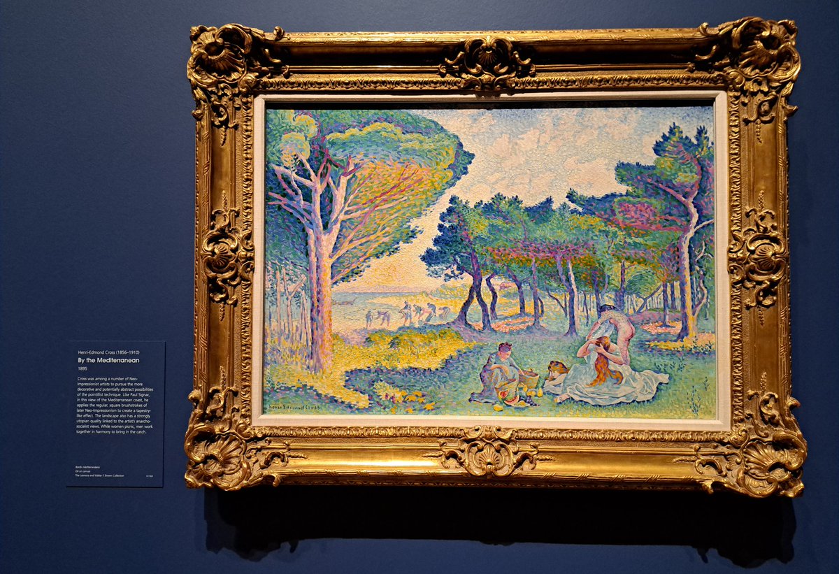 salonium's tweet photo. I never get tired of the National Gallery, but I saw the After Impressionism exhibit there today and it was really something special. Picasso, van Gogh, Cézanne, Signac, Degas, Gaugin and more and more.

It's amazing to see them up close. Really recommend it if you have time! https://t.co/kWnuv8oKig