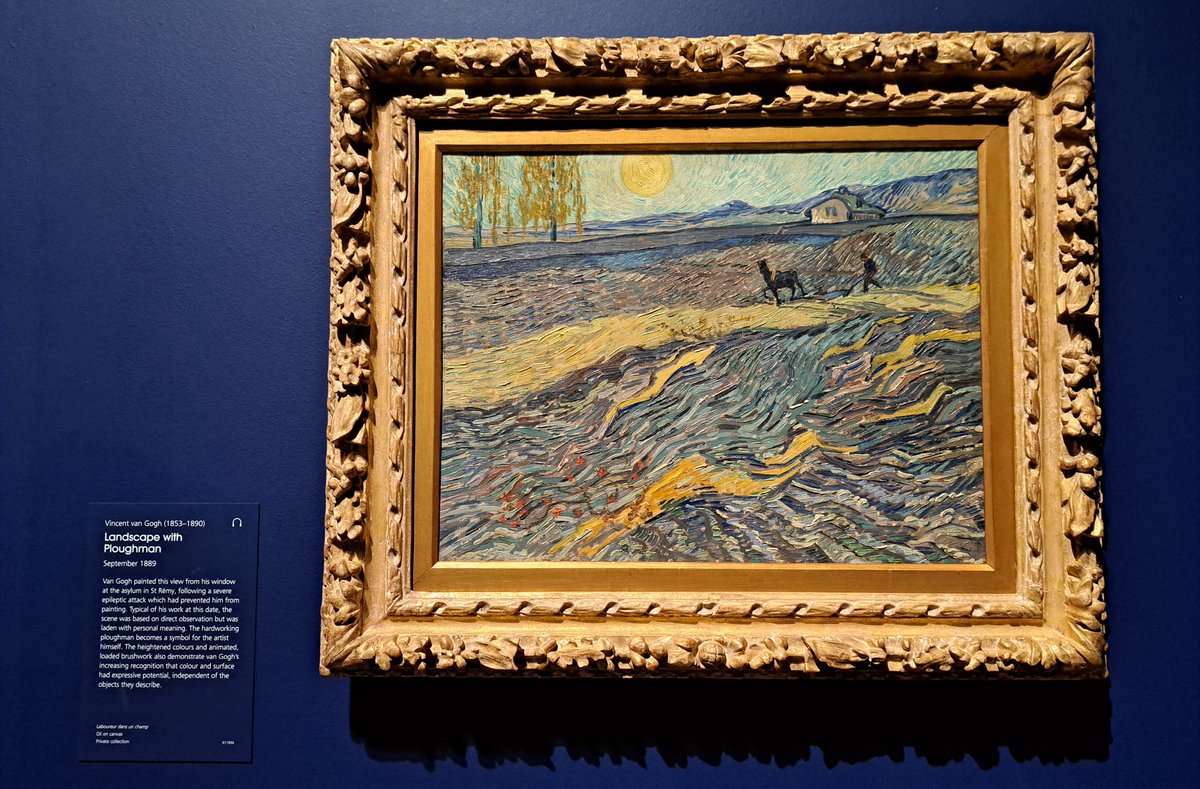 salonium's tweet photo. I never get tired of the National Gallery, but I saw the After Impressionism exhibit there today and it was really something special. Picasso, van Gogh, Cézanne, Signac, Degas, Gaugin and more and more.

It's amazing to see them up close. Really recommend it if you have time! https://t.co/kWnuv8oKig