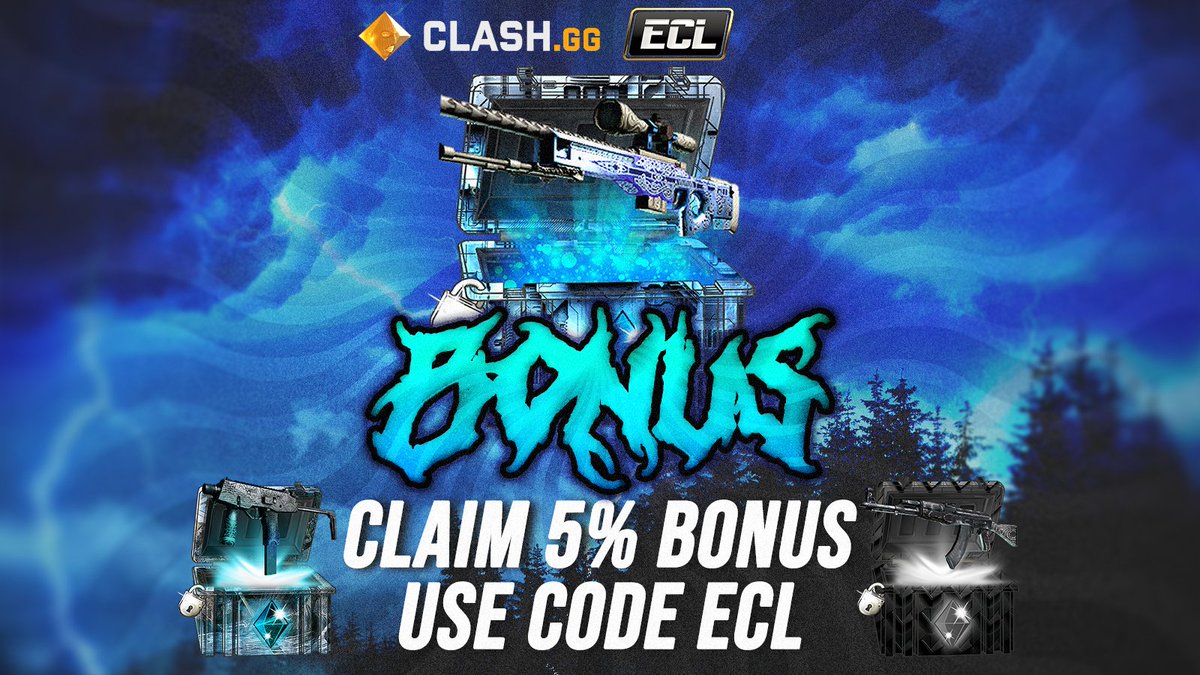 While waiting for a CS2 update go get your 5% deposit bonus on clash.gg/r/ECL with the code 'ECL'(up to 100$ every 24 hours)!💵

🔞