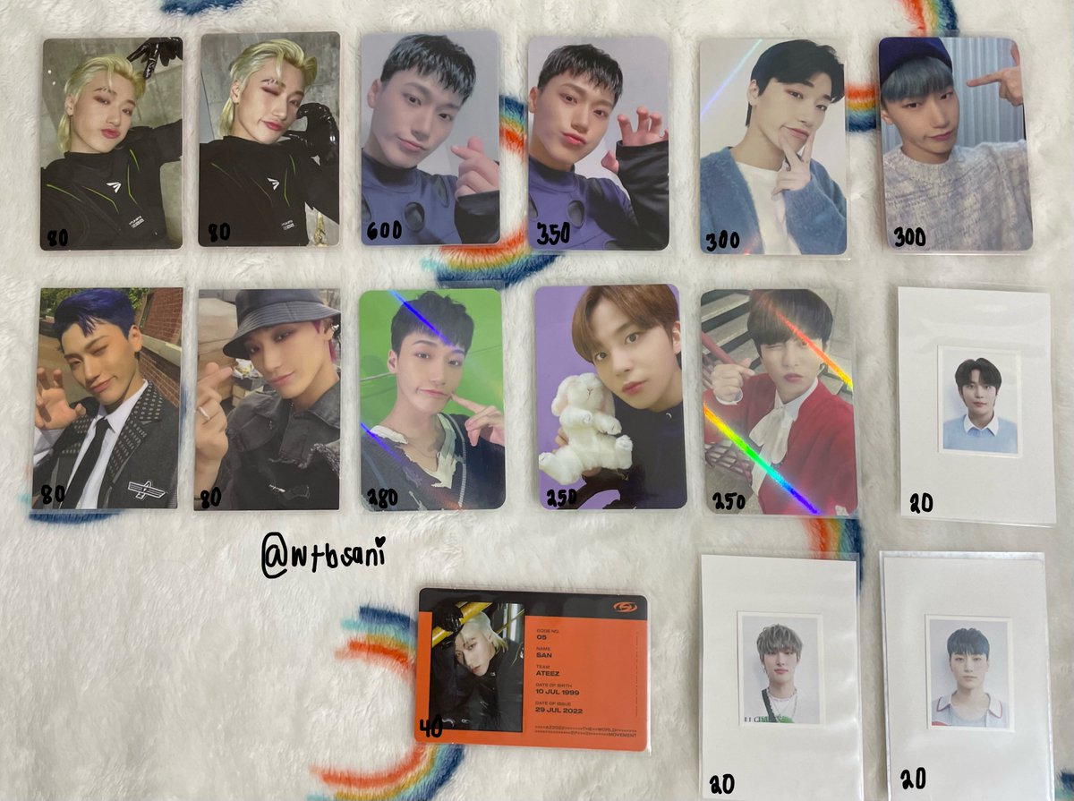 wtbsani's tweet photo. wts lfb ph
ateez photocards

onhand
payo/3 days reservation

dm/reply to claim
.t hongjoong seonghwa yunho yeosang jongho oty ode to youth yglobal lightiny fankit whosfan custom cafe makestar wonderwall beret movement san mingi https://t.co/yg0KVxb83y