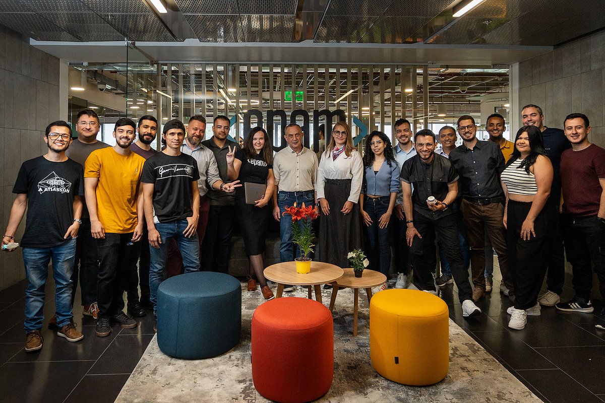 EPAMSystems's tweet photo. Congratulations to #EPAMColombia for the grand opening of its new office in #Medellin. This new office will foster the employee experience for EPAMers, allowing us to continue helping our clients evolve.
Join our growing team ➡️ https://t.co/OoBNPVCkbz https://t.co/f4Cp61fnY0