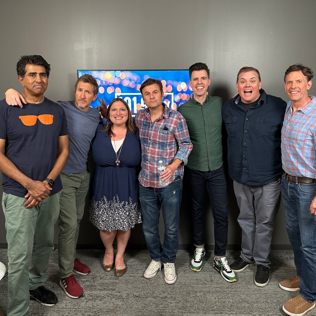 1019MIXChicago's tweet image. .@brokenlizard joins @chrispetlak &amp;amp; @nikkichum of #TheMorningMix to chat about their new movie #Quasi and more! Listen if you want to hear Nikki absolutely fangirling 🥲

Watch the full interview on YouTube: bit.ly/41J9pz6

#BrokenLizard #Quasi #QuasiMovie #HULU #Chicago