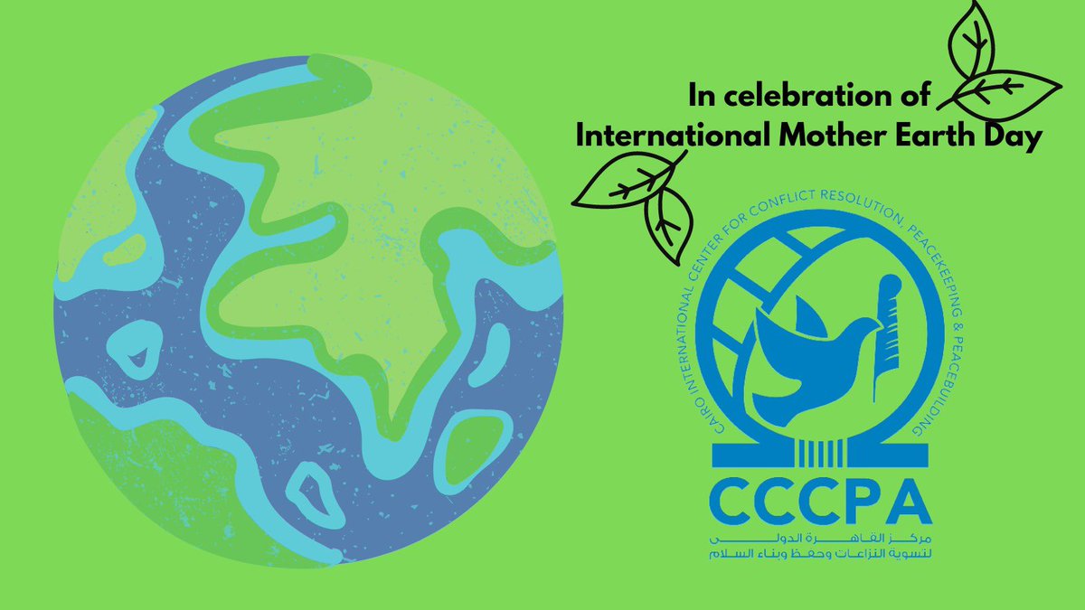 🌍 #Earthday reminds us that we in the #peace & #security community need to also intensify our efforts to achieve a #sustainable future. @CRSP_COP27 was launched in this spirit & now moving forward with its implementation.