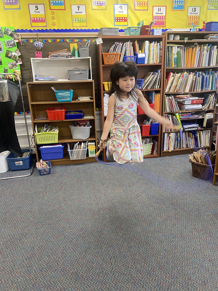 plitberg's tweet photo. 2 weeks ago, our Star showed us some of her crafts. AND we learned that she is an awesome jump-roper! ⁦@AHSD25Patton⁩ https://t.co/TUQTHjaMd4