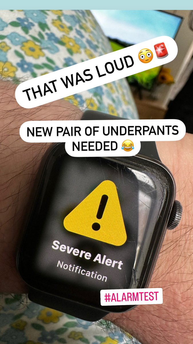 PennyPinch_UK's tweet photo. Wow that was loud!! Scared the bejesus out of me!!
#alarm #alarmtest #severealert #severalertnotification https://t.co/oU7Mpno9hw