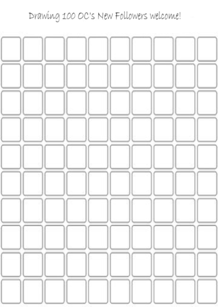Scornthekitty's tweet photo. Drawing 100 people 
Like 
Follow 
and re tweet to join https://t.co/J9FeFvxQVV