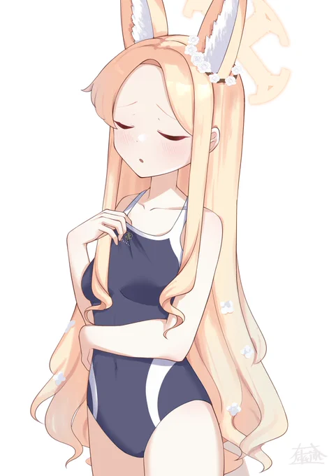 スク水セイアちゃん#ブルアカ #BlueArchive 