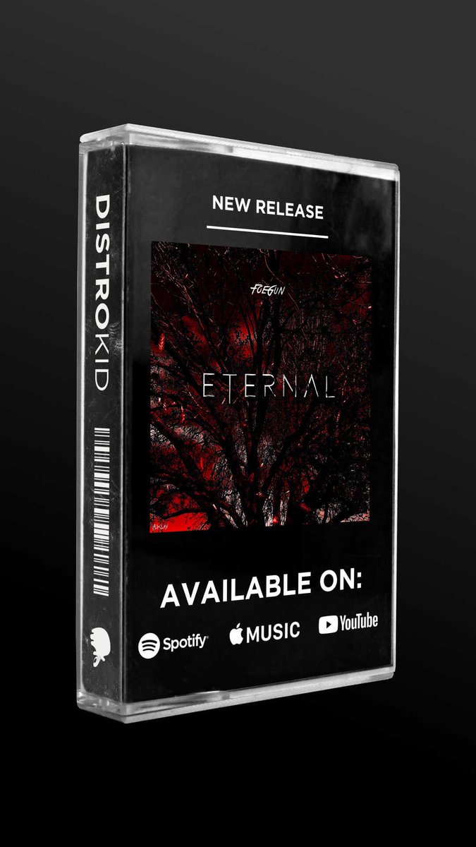 ETERNAL is now streaming on Spotify, Apple, and YouTube. Go check it out!