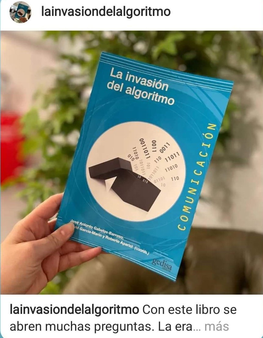 Hoy también es un buen día para anunciar #lainvasiondelalgoritmo,  que sale el próximo miércoles.
Contaré algunos detalles que forman parte de la vida del libro.