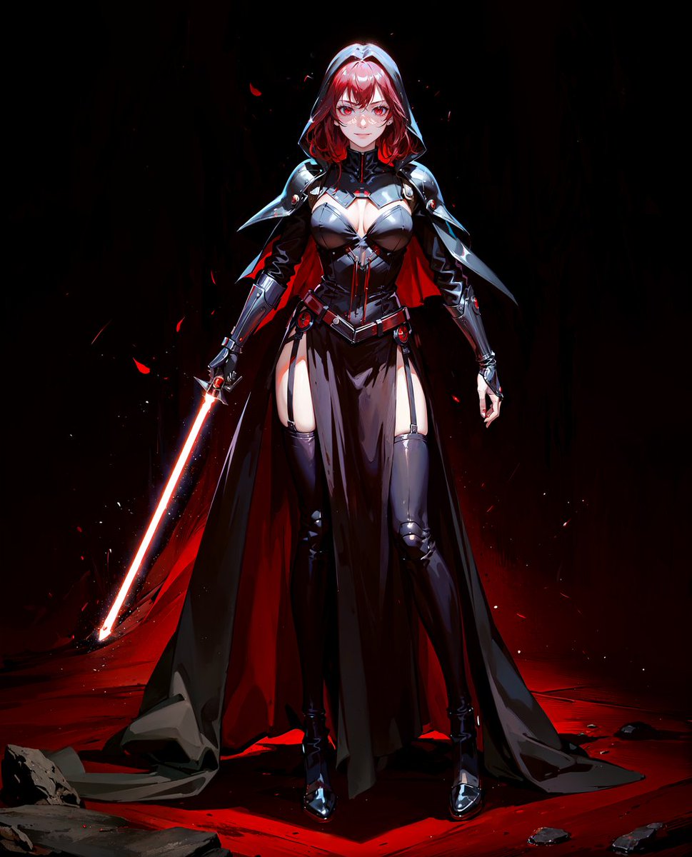 Anatylle's tweet photo. #SithWifuAI by @Karthnal_ 

#StarWars #stablediffusion #AIArtwork #aiwaifus #AIイラスト https://t.co/meeJZsMc0N