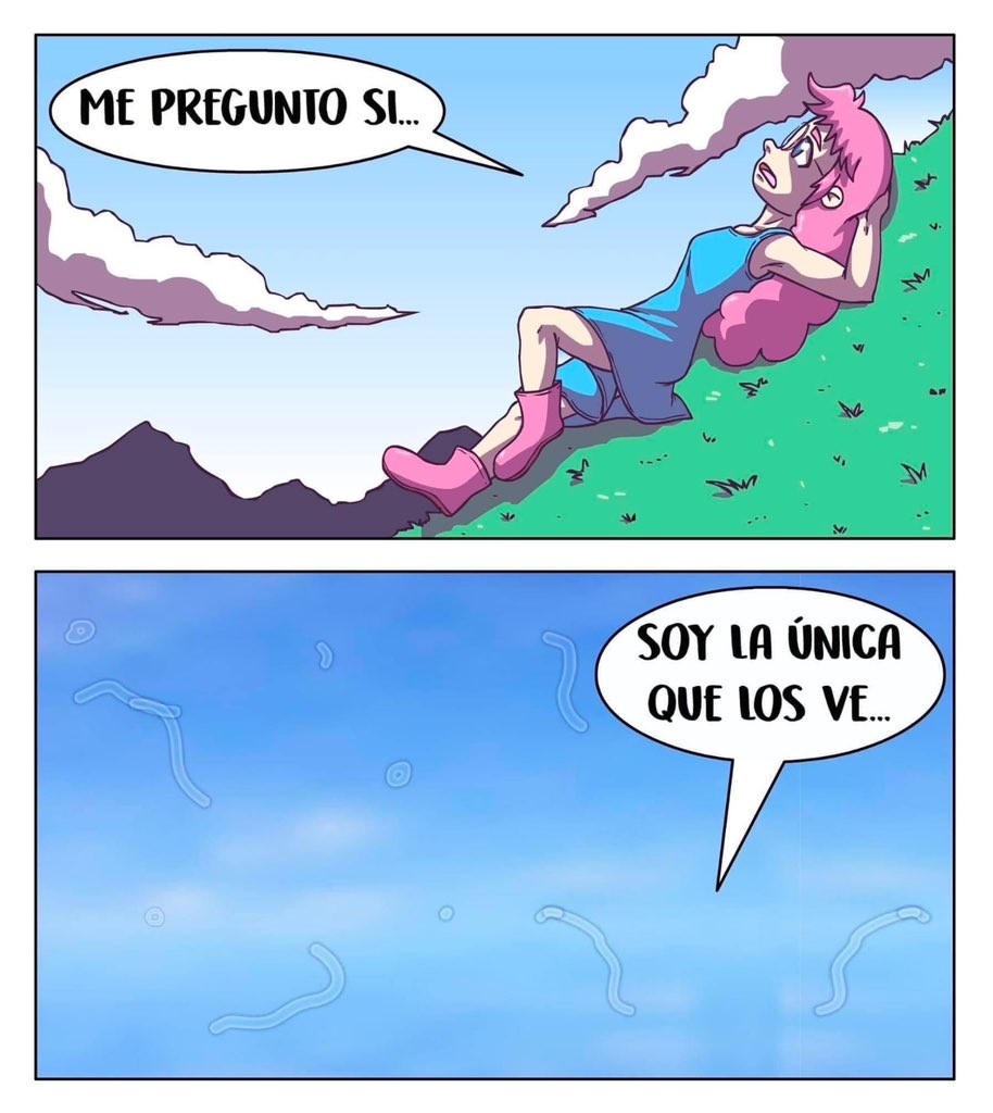 EnsedeCiencia's tweet image. Y tú ¿Ya sabes lo que son esos "gusanitos" que aparecen cuando miramos al cielo? 😨