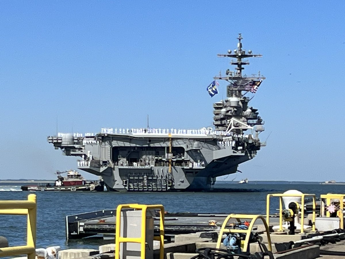USS George H.W. Bush is home!!!