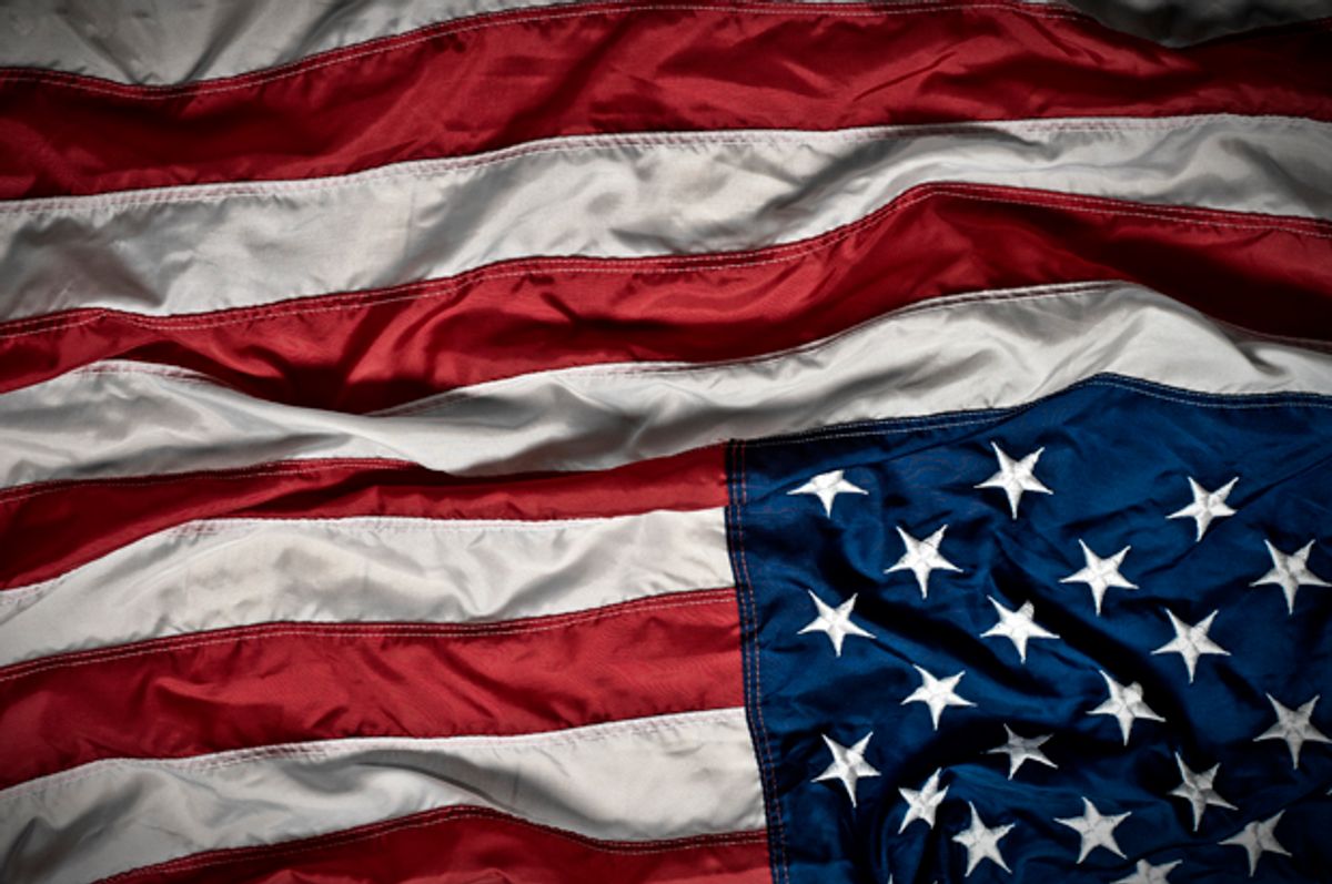 marek_alvin's tweet image. Upside-down flag for an upside-down country.