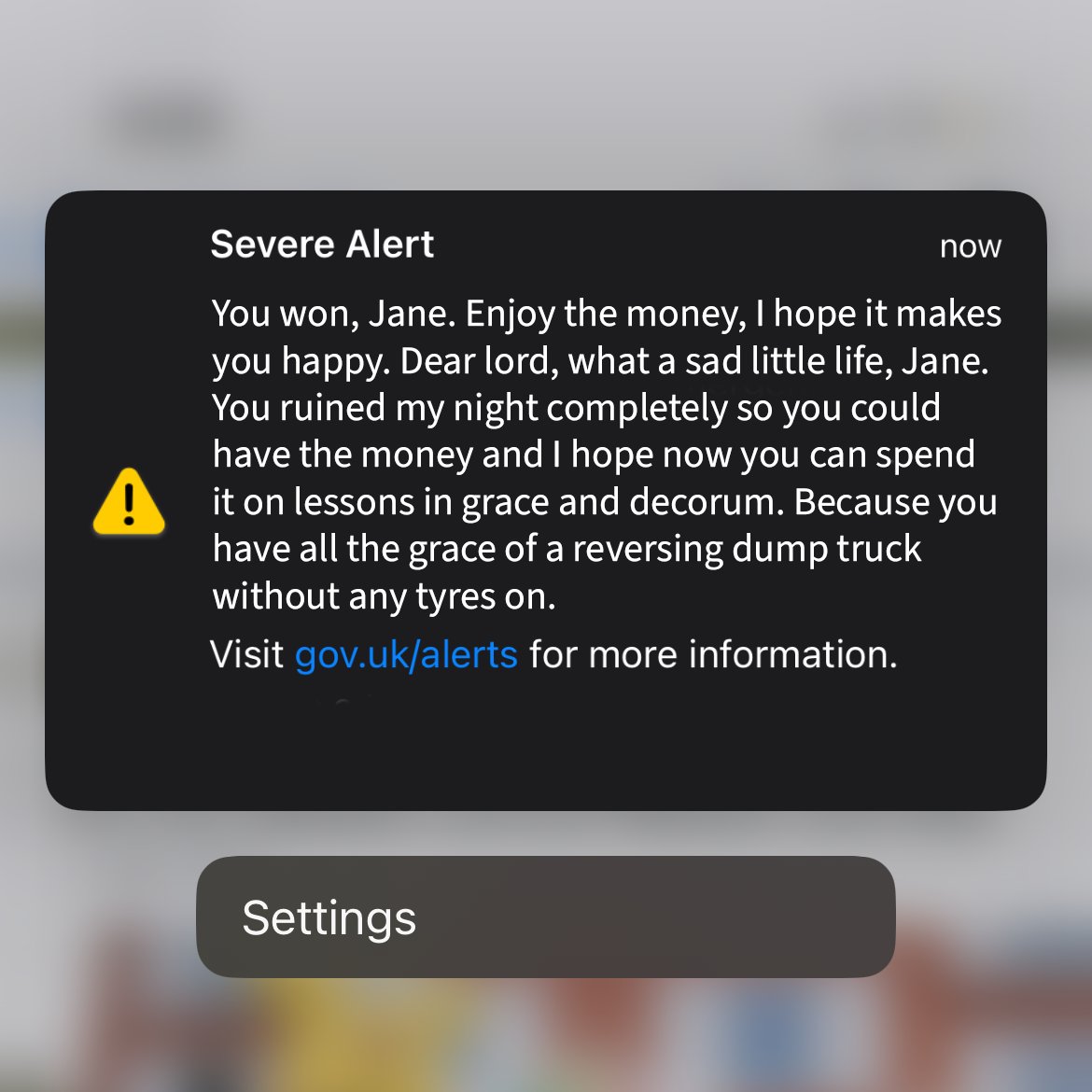 Anybody else get a weird one?