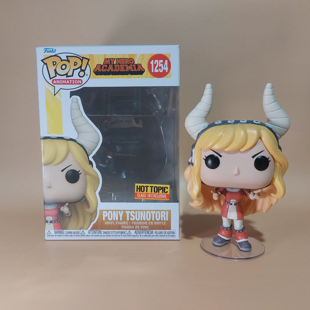 iampopmania's tweet photo. Pony Tsunotori (Hot Topic Class 1B Exclusive) Funko Pop!

Youtube channel: Popmaniatics
https://t.co/kplxkUyTMB

#ponytsunotori #ponytsunotorifunko #MyHeroAcademia #myheroacademiafunko #MHA #mhafunko #mhaclass1b #ponyfunko https://t.co/2O7ARYZ6k0