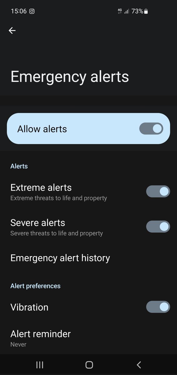 Great_Marko's tweet photo. No emergency alert on @SMARTYMobileUK despite phone &amp; 4G being on and alerts being enabled #smarty https://t.co/cqjIy2vgyY