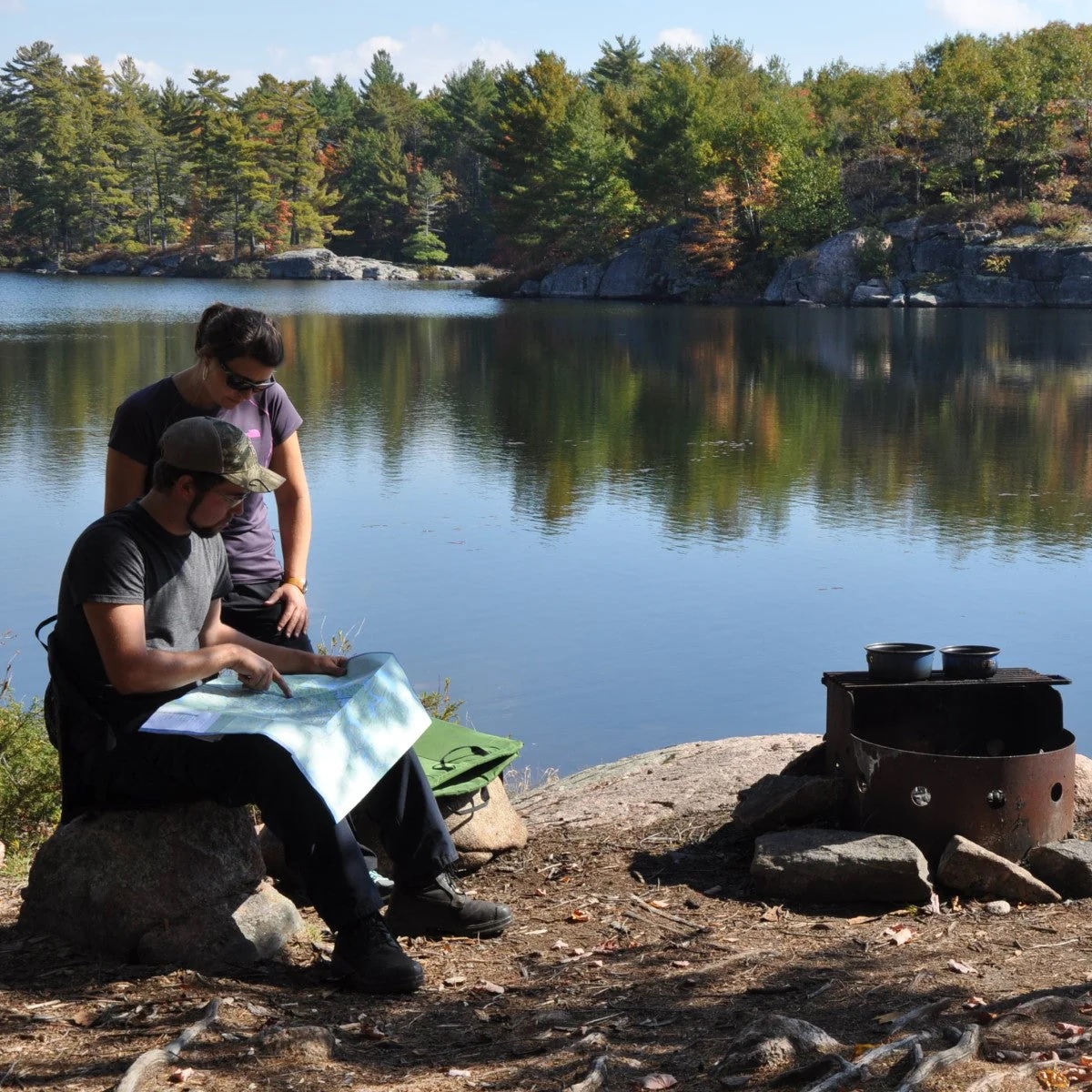 Prepare for an upcoming backcountry canoe, kayak, or SUP trip on Ontario Parks’ waterways by mapping 🗺️ your paddles and portages ahead of time and on the go: bit.ly/3MKQlMO