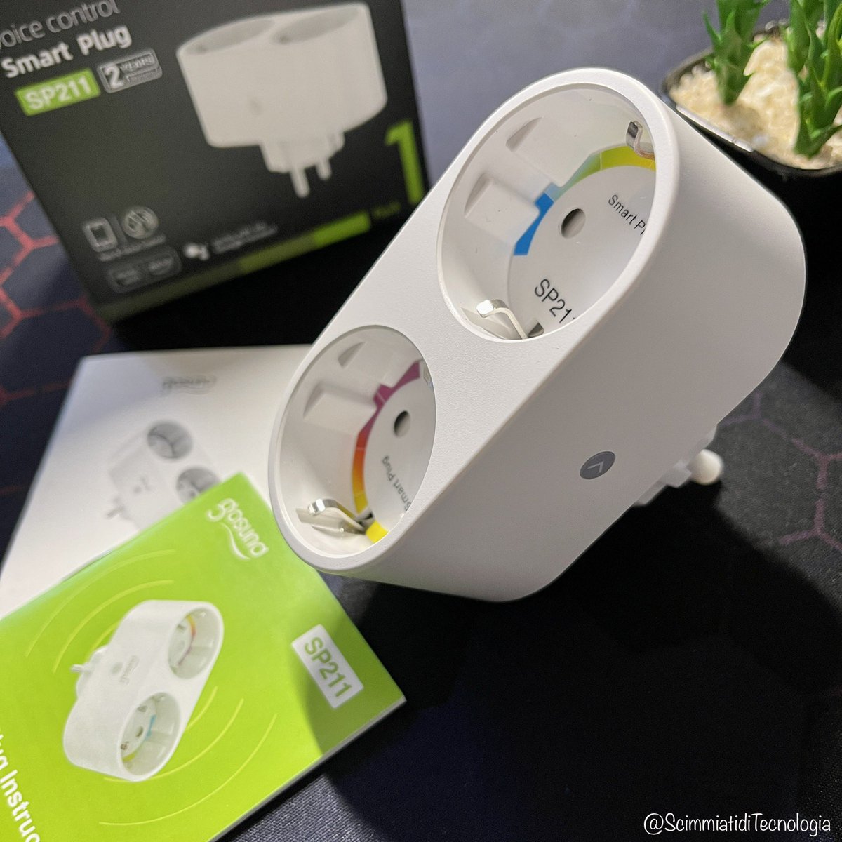 ScdTec's tweet photo. Presa Smart Wifi, 2-in-1 Plug con Monitoraggio di Energia Controllo tramite e APP, Compatibile con Alexa e Google Home
#gosund #presaintelligente #wifi #alexa #googlehome #android #ios #controllovocale #tech #tecnology #scimmiatiditecnologia #geek #instagood #techreview https://t.co/GpVaaJslQW