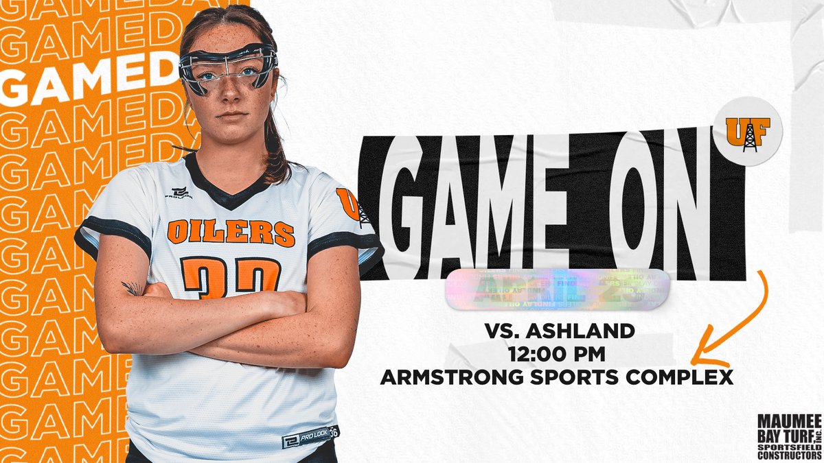 FindlayOilers's tweet photo. It's Senior Day at Armstrong as the Oilers host Ashland in an important G-MAC lacrosse matchup!

See you at noon!

📺: https://t.co/T1rX52WnGK
📊: https://t.co/3eNlIebuaU https://t.co/w7lFKA6jKd
