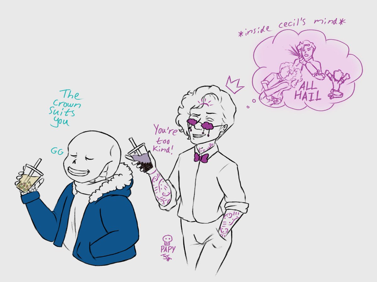 papyskele's tweet photo. I've only drawn him for a WTNV meme but anyways #cecilsweep nerds
Lighting on him came out cool tho https://t.co/03V15nCD6w
