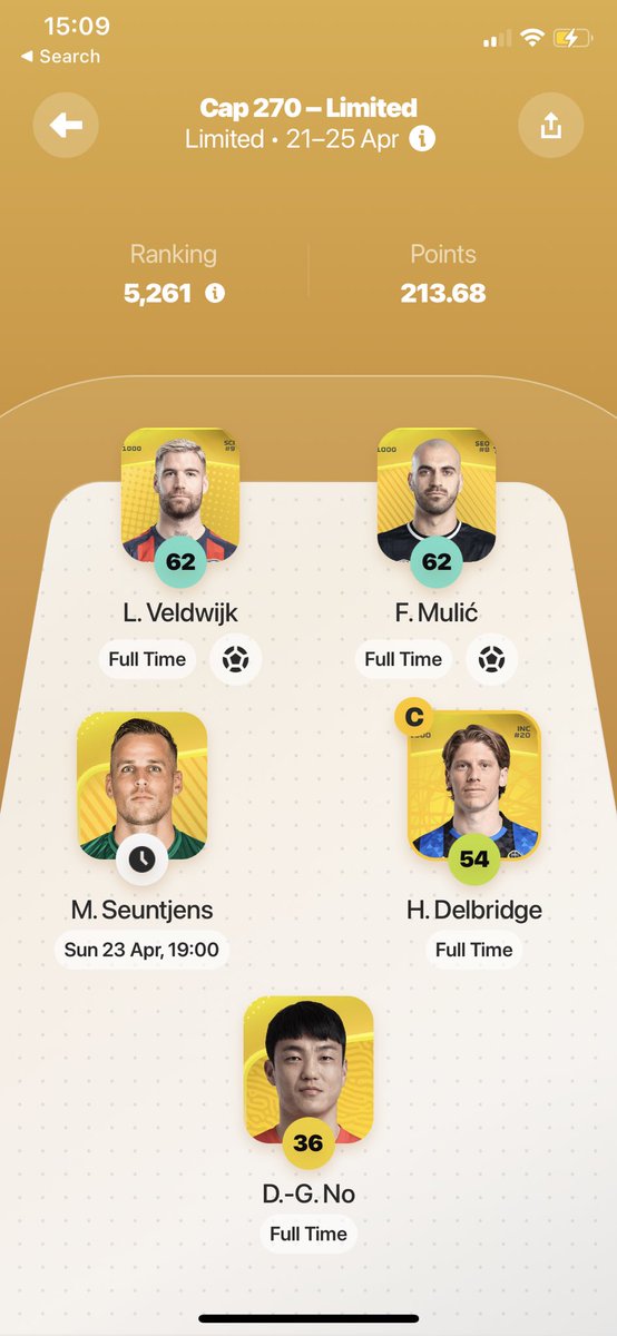 ScanlonLouis's tweet image. SoRare data says 290 pts so still on for my first ever rank. @I_am_PJS what the chances of Seuntjens doing something