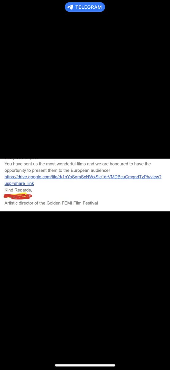 I’m incredibly grateful and humbled by the great news I got. This is the second piece of wonderful news related to my film in less than a week. I received the following letter from the Golden FEMI #filmfestival after my film was officially selected for the #cannesfilmawards