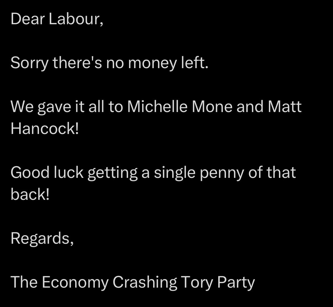 RonMooreMoreRon's tweet photo. @GregHands Greg Hands has been a part of the economy crashing, financially incompetent, sticky fingered, workplace bullying Tory party for #13YearsOfFailure https://t.co/TrBQO5El5e