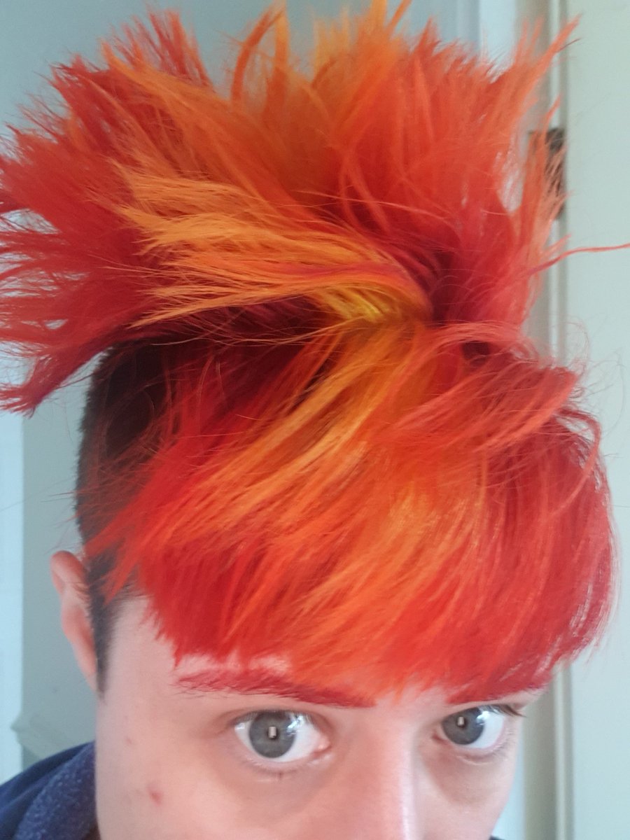 Still in an orange mood. 

Colours are #ManicPanic #InfraRed #PsychedelicSunset #Sunshine