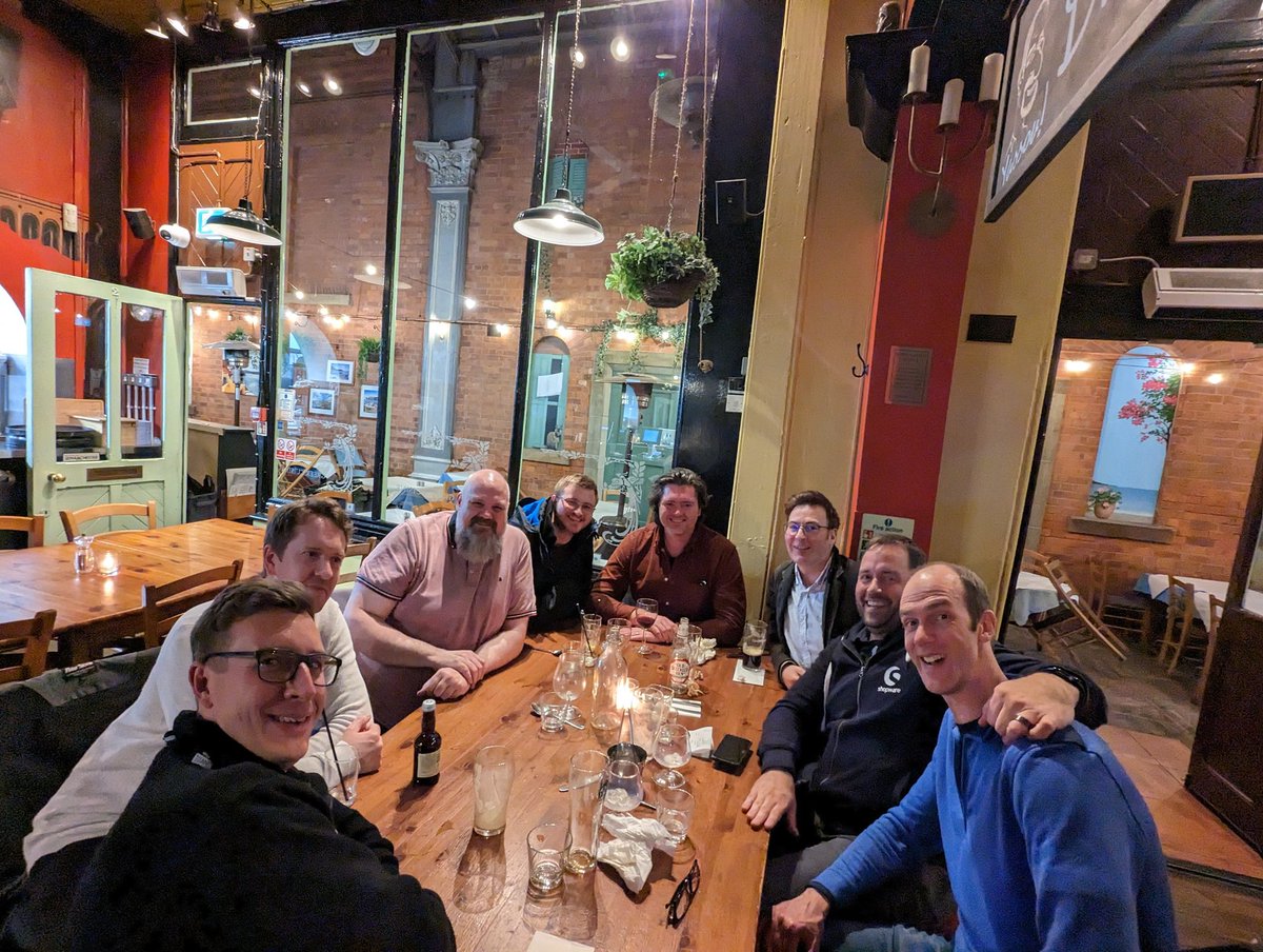 Kevin_L_Walker's tweet photo. Thanks for an amazing #magetitantsMCR. The talks,conversations &amp; general good craic remind me how unique the #magento community is and the importance of paying forward the outstanding work of several folk like @Jon_Woodall,@BenMarks &amp; @VinaiKopp.Lovely to meet @monsoonconsult too https://t.co/yEodHpDAKs