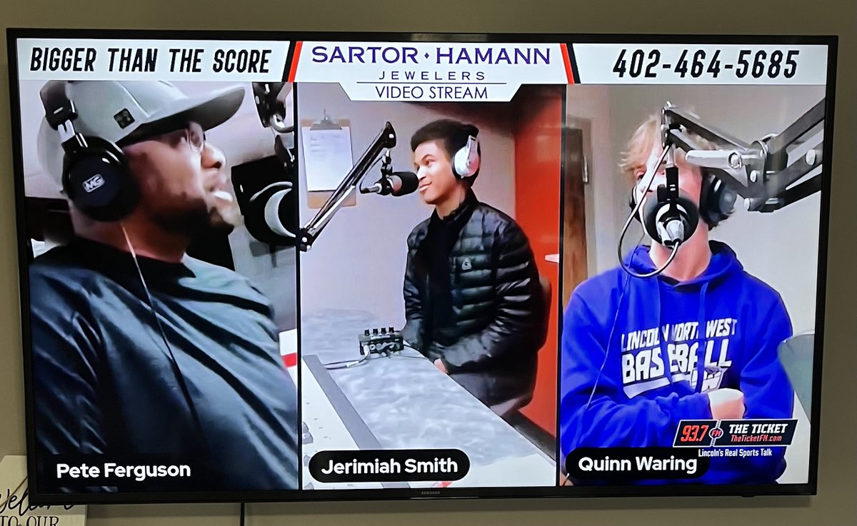 So proud of these young men on 93.7 The Ticket this morning‼️

Great young men, with excellent perspective on what really matters. Proud of their leadership in promoting our Mental Health Awareness game April 29th.

Segment below at the 40 minute mark. 

trst.in/Al1W0X