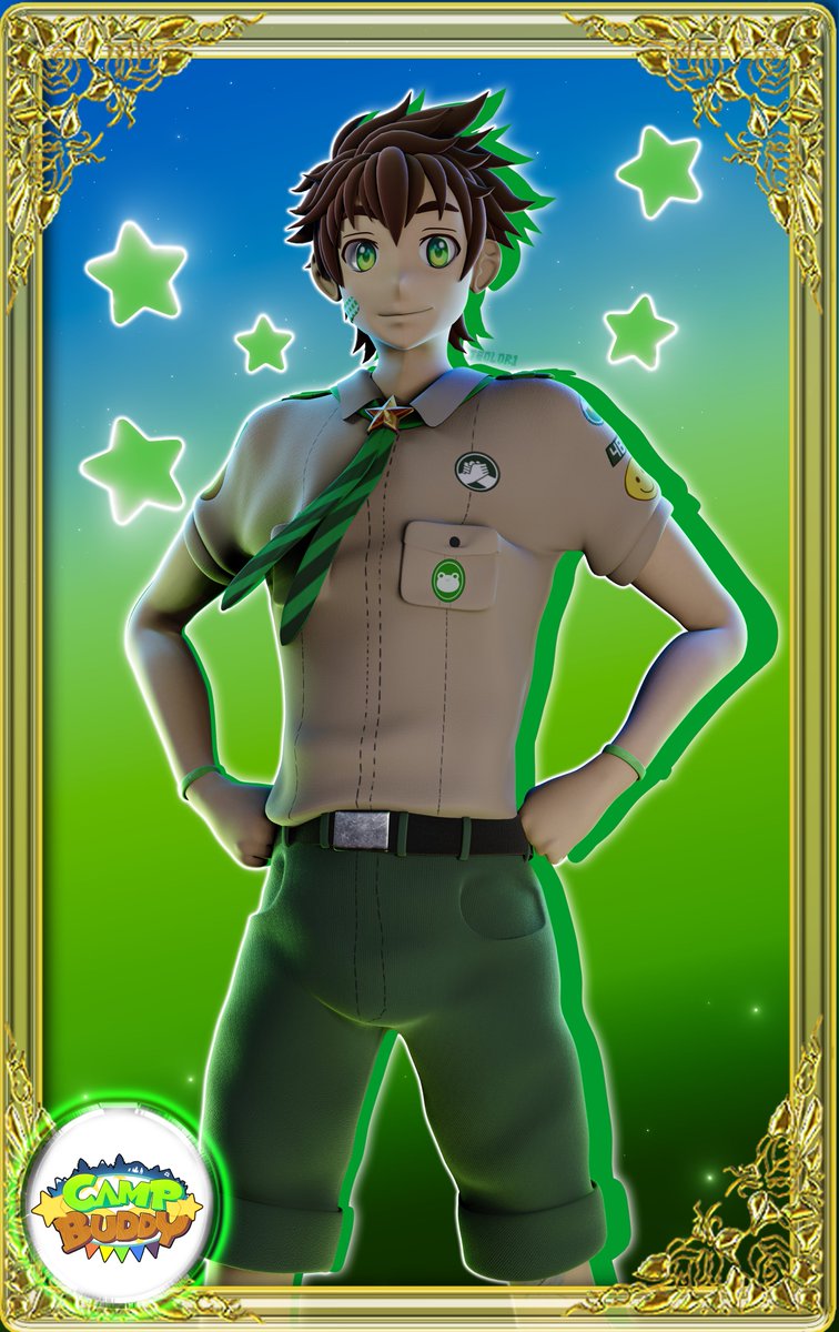 Teqlor111's tweet photo. Keitaro Nagame, full version in 3D!!

#BLitsGames #KeitaroNagame #CampBuddy #BLits https://t.co/0Tuaxsp5ev
