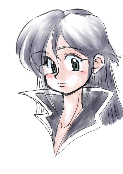 今日の夜のお絵描き 