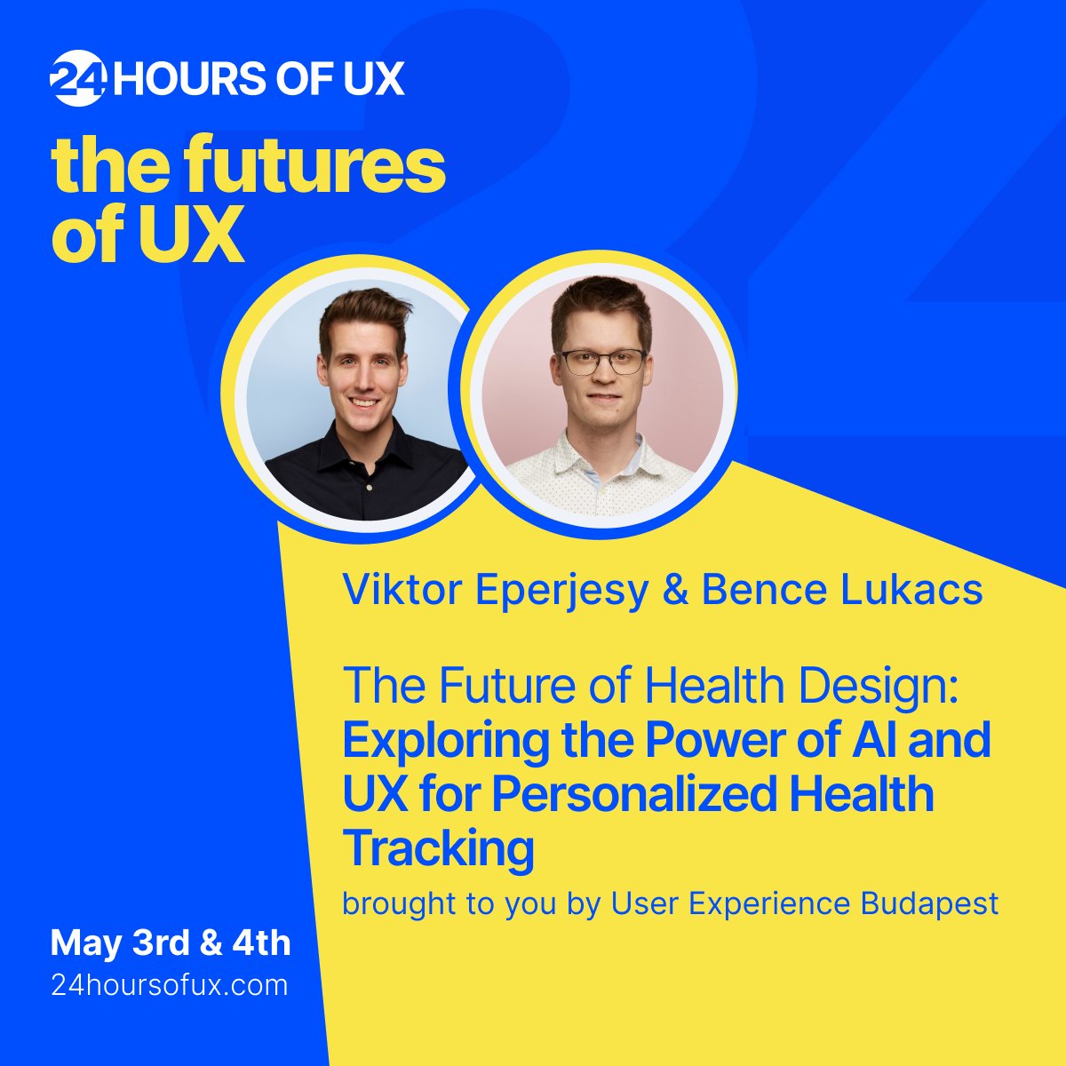 24_ux's tweet photo. #24HoursOfUX Hour 13
Responsible Design, @ArchitectaIA
The Future of Health Design, @uxbudapest
https://t.co/0oG7hx6rBx https://t.co/82Psl39sf0