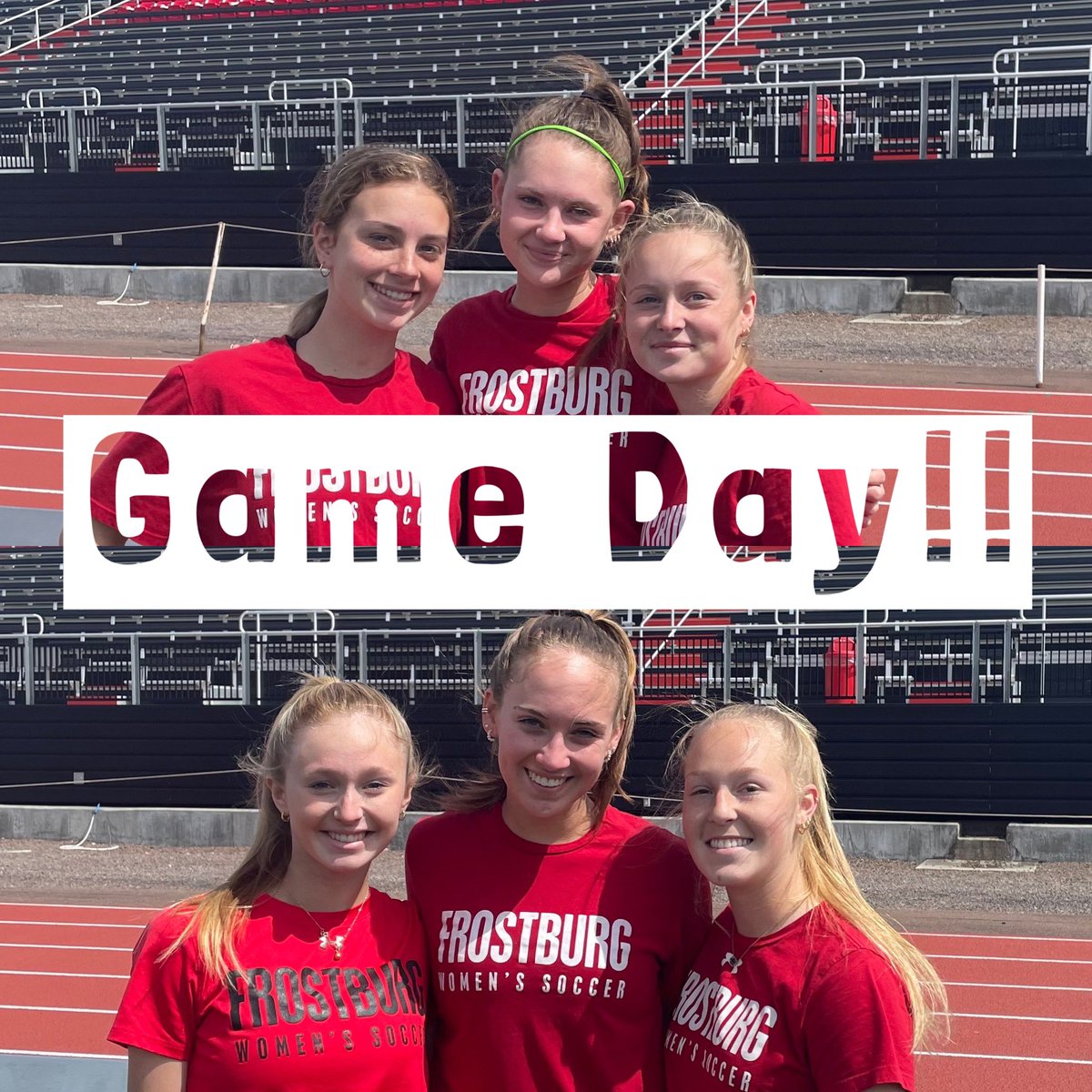 FrostburgWS's tweet photo. Our first-year players are psyched it’s Game Day! We’ll kickoff at John’s Hopkins in Baltimore at 1:00 vs JHU then play Towson about 2:15.
#RealSpringGames
#RoadWarriors https://t.co/qSCXs8CrhV