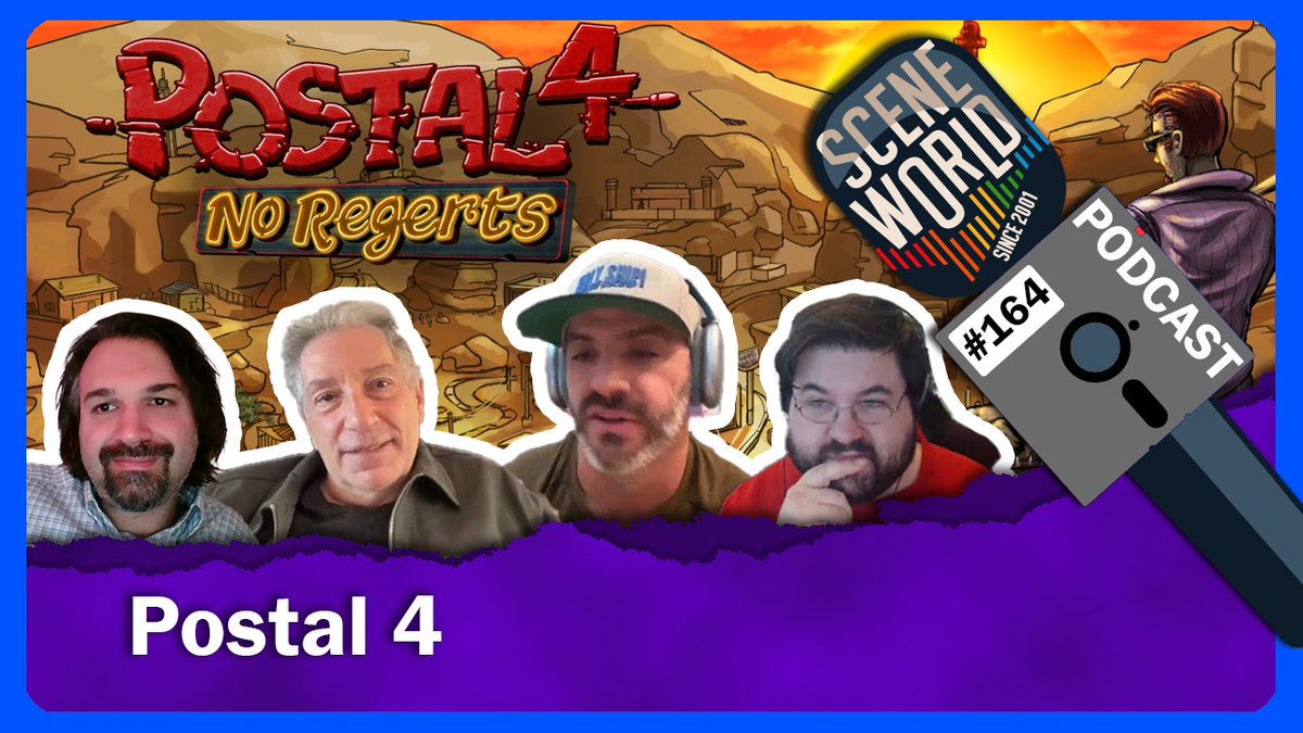 In our new episode we welcome Vince and Mike from Running with Scissors <a href="/RWSstudios/">Running With Scissors</a>  . Masterminds of the most controversial FPS series ever - Postal!
Enjoy some awesome insights and stories.
scene.world/postal4